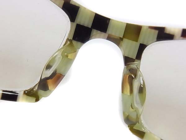 実際に弊社で買取させて頂いたLESSTHANHUMAN/レスザンヒューマン スクエア 眼鏡フレーム の画像 6枚目