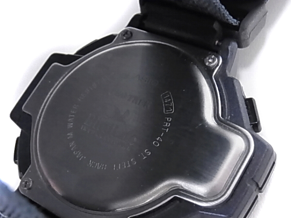 カシオ PRO TREK/プロトレック BirdLife 腕時計ネイビー/PRT-40の買取