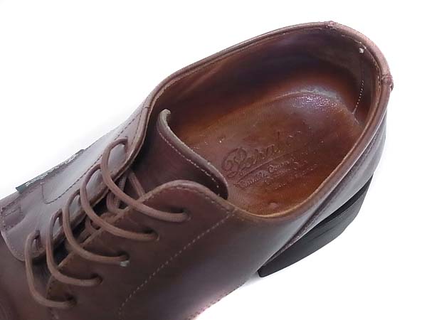 実際に弊社で買取させて頂いたParaboot/パラブーツ chambord/シャンボード レザーシューズ7.5の画像 5枚目