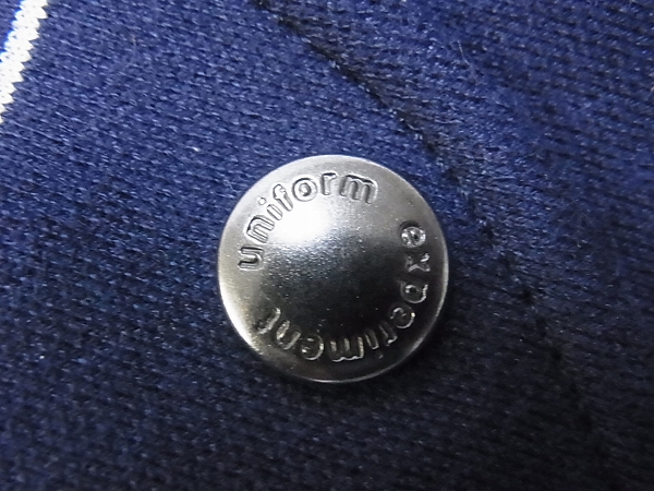 実際に弊社で買取させて頂いたuniform experiment[6.5万↑]15SS ウインドウペーン柄 MA-1/2の画像 6枚目