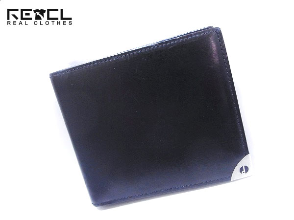 実際に弊社で買取させて頂いたdunhill/ダンヒル 二つ折り財布/ウォレット カーフ ブラック