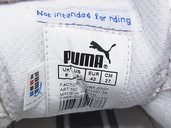 実際に弊社で買取させて頂いたプーマ ドゥカティ·パニガーレ スニーカー 301221-04/27.0の画像 6枚目