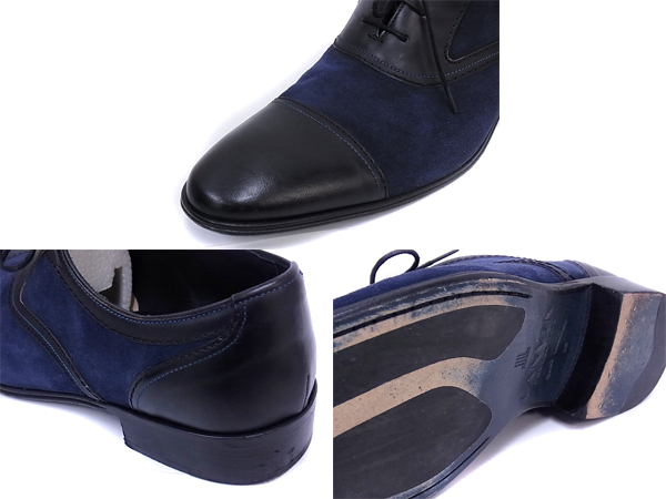 実際に弊社で買取させて頂いたLANVIN/ランバン コンビレザービジネスシューズ 83313/26の画像 7枚目