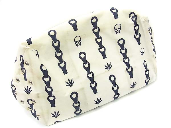 実際に弊社で買取させて頂いたlucien pellat-finet/ルシアンペラフィネ トートバッグ 総柄の画像 3枚目