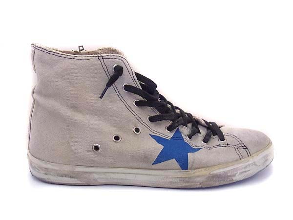 実際に弊社で買取させて頂いたGOLDEN GOOSE/ゴールデングース ハイカットスニーカー 42の画像 4枚目