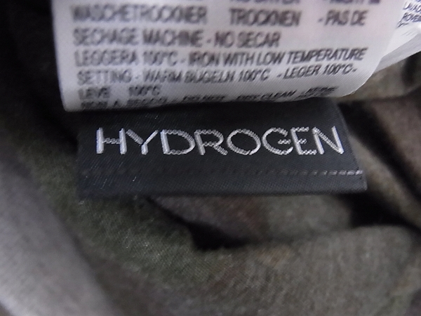 実際に弊社で買取させて頂いたHYDROGEN/ハイドロゲン 厚手カーディガン ショールカラー Sの画像 4枚目