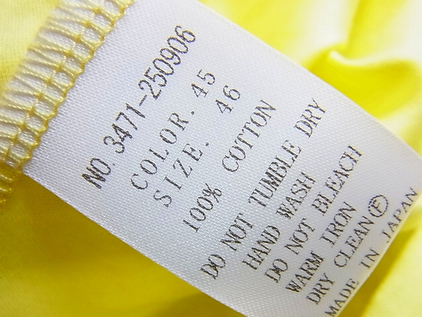 実際に弊社で買取させて頂いたドレスキャンプ×不二家LOOKチョコレート トリム 半袖Tシャツ/46の画像 5枚目