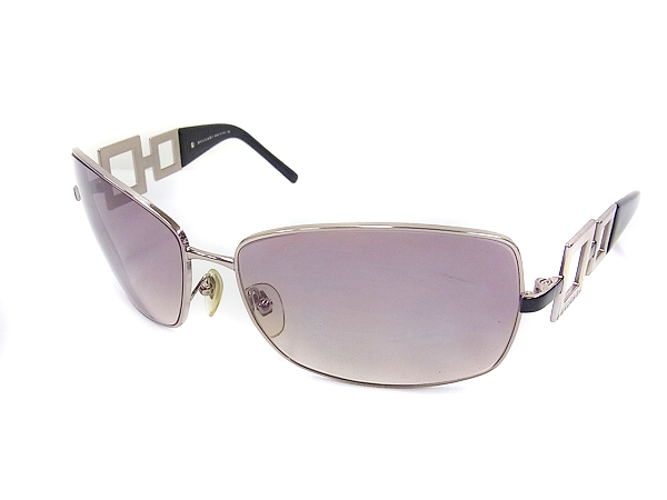 実際に弊社で買取させて頂いたBVLGARI/ブルガリ サングラス めがねフレーム シルバー系 6004の画像 1枚目