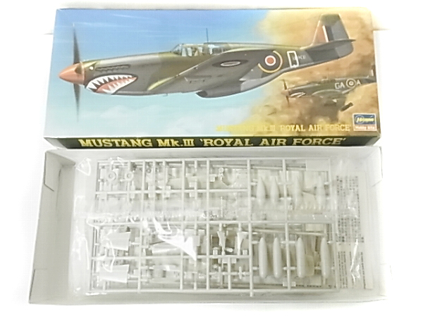 実際に弊社で買取させて頂いたハセガワ1/72 ムスタングMkⅢロイヤルエアフォース他 3点セットの画像 5枚目