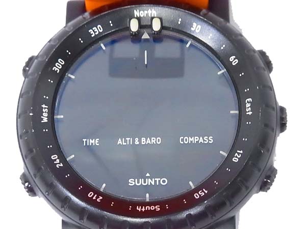 実際に弊社で買取させて頂いたSUUNTO/スント Core オレンジ アウトドアウォッチSS013317010の画像 1枚目