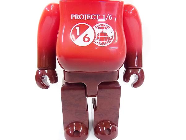 実際に弊社で買取させて頂いたBE@RBRICK/ベアブリック 400％ PROJECT 1/6 VOLCANO REDの画像 2枚目