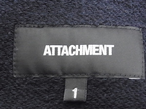 実際に弊社で買取させて頂いたATTACHMENT/アタッチメント スウェットパンツ ネイビー 1の画像 3枚目