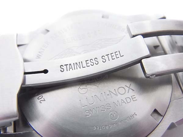 実際に弊社で買取させて頂いたLUMINOX/ルミノックス ネイビーシールズ メタルバンド 3150の画像 4枚目