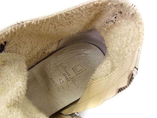 実際に弊社で買取させて頂いたGOLDEN GOOSE/ゴールデングース ハイカットスニーカー 42の画像 6枚目