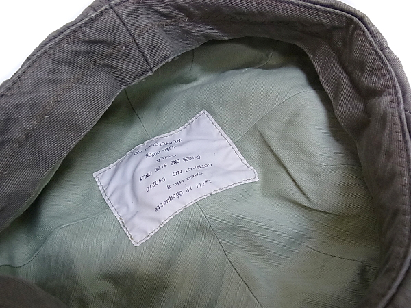 実際に弊社で買取させて頂いたCA4LA/カシラ コットン キャップ キャスケット Twill12 帽子の画像 5枚目