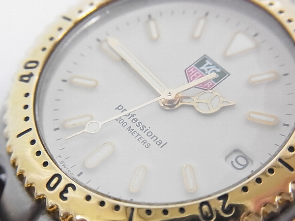 実際に弊社で買取させて頂いたTAG HEUER/タグホイヤー ダイバーズウォッチ S95 713K/200Mの画像 5枚目