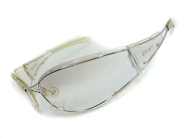 実際に弊社で買取させて頂いたChristian Dior/ディオール TRAILER PARK サングラス 銀系の画像 1枚目