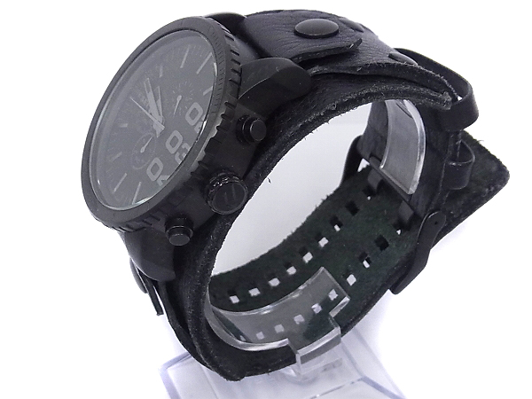 DIESEL/ディーゼル クロノグラフ 腕時計 オールブラックDZ-4272の買取 