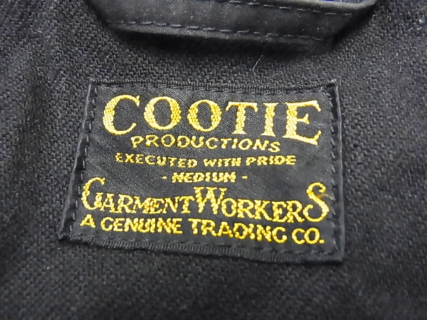 実際に弊社で買取させて頂いたCOOTIE/クーティー ウール切替マウンテンパーカー 12AW/Mの画像 3枚目