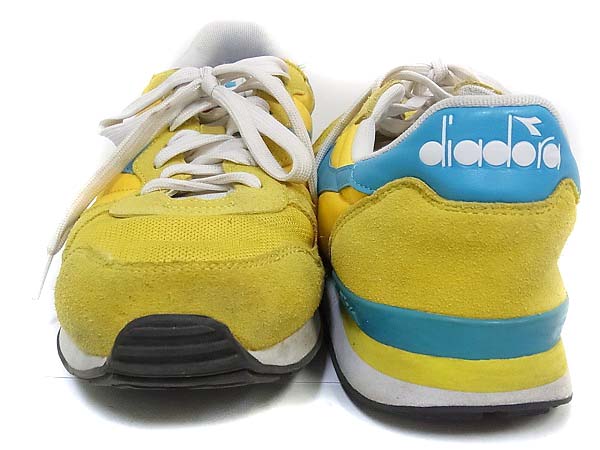 実際に弊社で買取させて頂いたDIADORA/ディアドラ カマロ スニーカー 黄 159886-C5743/26.0の画像 1枚目