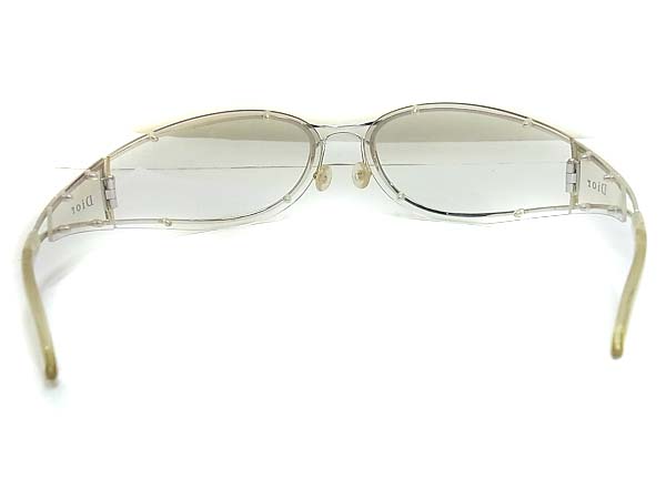 実際に弊社で買取させて頂いたChristian Dior/ディオール TRAILER PARK サングラス 銀系の画像 2枚目