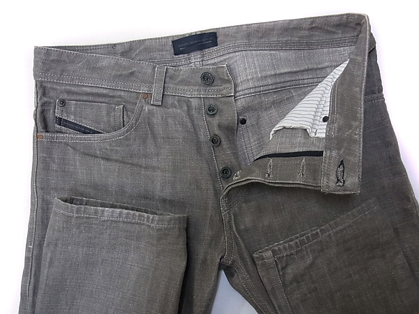 実際に弊社で買取させて頂いたDIESEL BLACK GOLD/ディーゼル スリムストレート パンツ/30の画像 2枚目