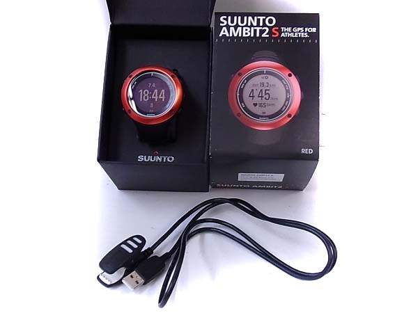 実際に弊社で買取させて頂いたSUUNTO/スント AMBIT2 S クロノグラフ 腕時計/SS019211000の画像 6枚目