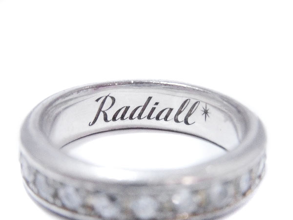 実際に弊社で買取させて頂いたRADIALL/ラディアル PIMP RING ジルコニア ピンキーリング 13号の画像 3枚目