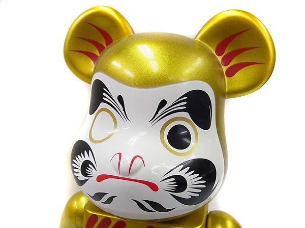 実際に弊社で買取させて頂いたBE@RBRICK/ベアブリック 400％ 達磨 スカイツリー名物 ゴールドの画像 1枚目