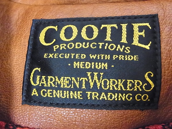 実際に弊社で買取させて頂いたCOOTIE/クーティー 13AW Deerskin Field Sport Jacket Mの画像 2枚目