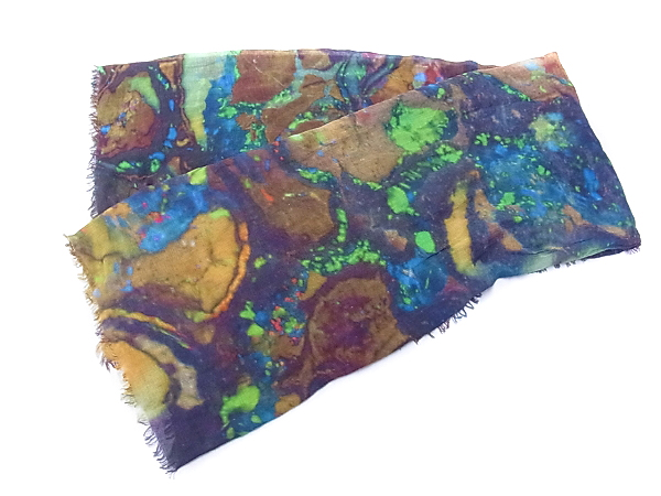 実際に弊社で買取させて頂いたイフシックスワズナイン ABORIGINE OPAL/カシミヤ混ストールの画像 1枚目