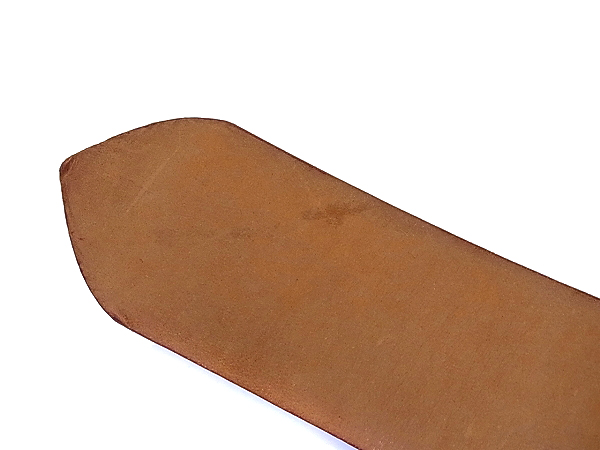 実際に弊社で買取させて頂いたETRO/エトロ レザー メタルバッグル プレーンベルト 2点セットの画像 4枚目