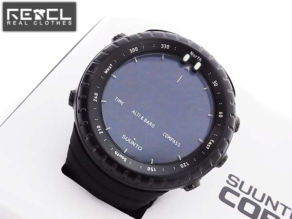 実際に弊社で買取させて頂いたSUUNTO/スント CORE/コア オールブラック クォーツ SS014279010