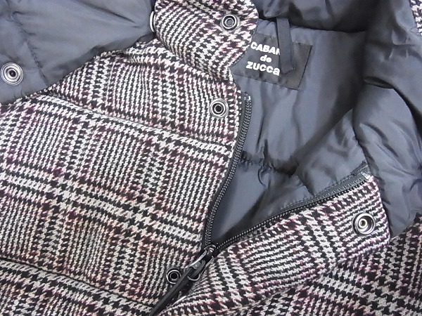 実際に弊社で買取させて頂いたCABANE de ZUCCa/カバンドズッカ カシミア混ウールベスト Mの画像 4枚目