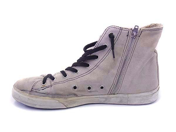 実際に弊社で買取させて頂いたGOLDEN GOOSE/ゴールデングース ハイカットスニーカー 42の画像 3枚目