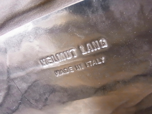 実際に弊社で買取させて頂いたHELMUT LANG/ヘルムート・ラング 2WAY ボストンバッグ 金の画像 5枚目