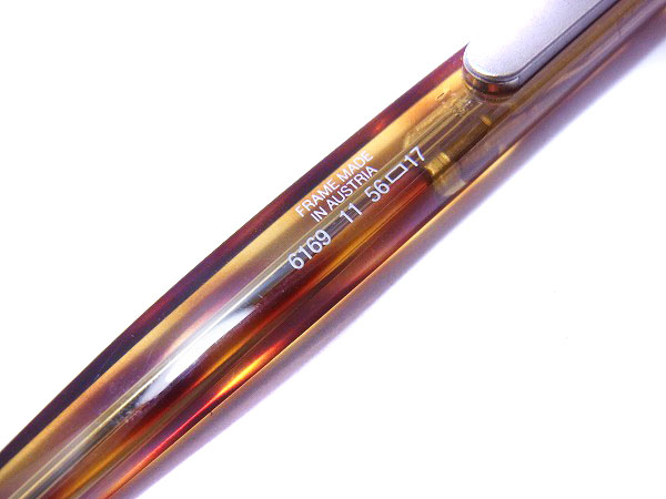 実際に弊社で買取させて頂いたDunhill/ダンヒル ヴィンテージフレーム  フルリム 6169 11の画像 5枚目