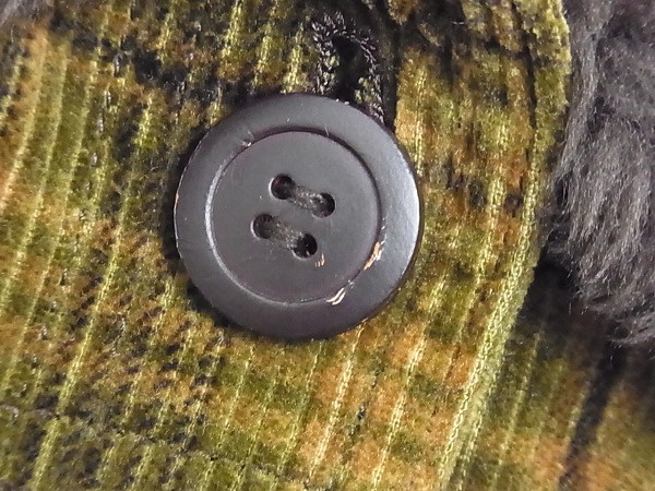 実際に弊社で買取させて頂いたHYSTERICS/ヒステリックス/ヒス チェック柄 コーデュロイコートの画像 3枚目