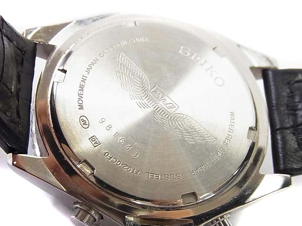 SEIKO/セイコー ANA別注 パイロット クロノグラフ/7T92-0CF0の