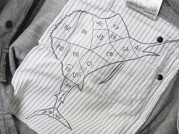 実際に弊社で買取させて頂いたDIESEL BLACK GOLD/ディーゼル スリムストレート パンツ/30の画像 6枚目