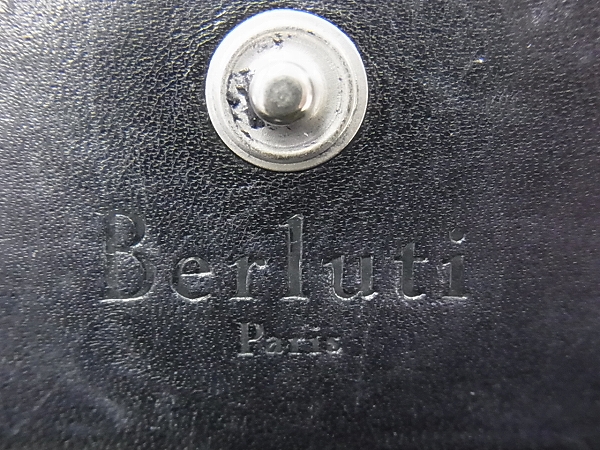 実際に弊社で買取させて頂いたBerluti/ベルルッティ カリグラフィ柄 コインケース 小銭いれの画像 7枚目