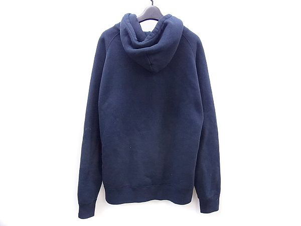 実際に弊社で買取させて頂いたCALEE/キャリー PULLOVER PARKA/プルオーブパーカー 紺/XLの画像 1枚目