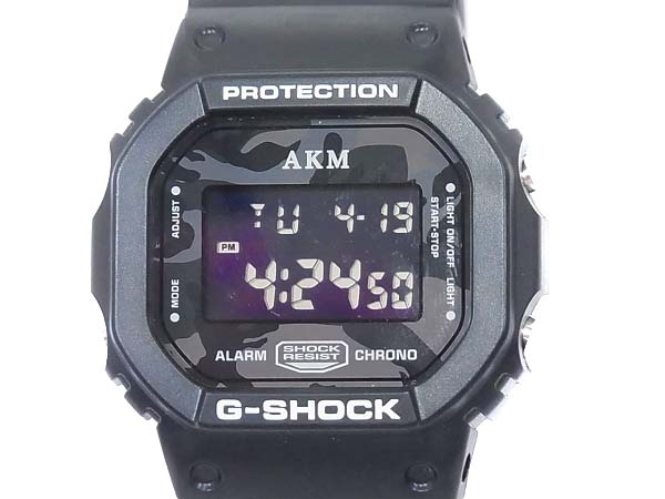 実際に弊社で買取させて頂いたG-SHOCK/G-ショック×AKM 15AW-16SS 10周年モデル DW-5600Eの画像 2枚目