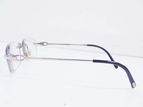 実際に弊社で買取させて頂いたCartier/カルティエ メガネフレーム 度入りレンズ/眼鏡/135の画像 1枚目