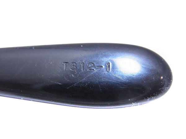 実際に弊社で買取させて頂いた金子眼鏡/カネコ 小竹長兵衛作 ナイロールフレーム 黒/T312-1の画像 7枚目