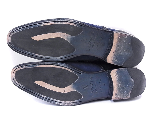 実際に弊社で買取させて頂いたLANVIN/ランバン コンビレザービジネスシューズ 83313/26の画像 4枚目