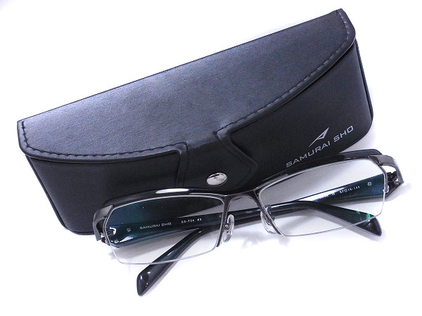 実際に弊社で買取させて頂いたSAMURAI SHO/サムライ翔 2015年 メガネフレーム SS-T24 #3の画像 7枚目