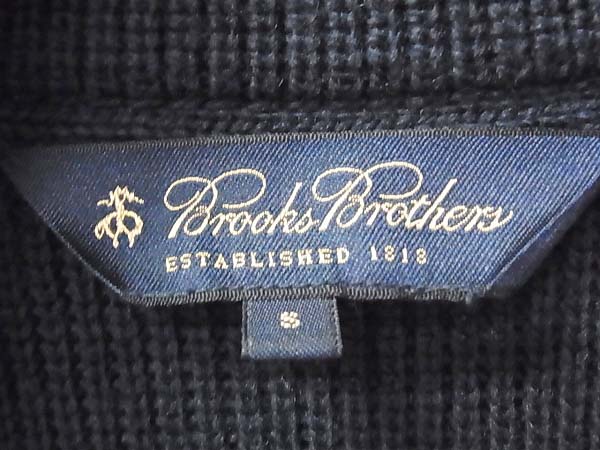 実際に弊社で買取させて頂いたBrooks Brothers/ブルックスブラザーズ ウールPコート/Sの画像 2枚目