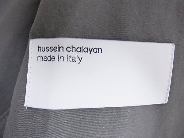 実際に弊社で買取させて頂いたHussein Chalayan/フセインチャラヤン テーラードコート 46の画像 5枚目