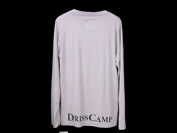 実際に弊社で買取させて頂いたDRESSCAMP/ドレスキャンプ 長袖Tシャツ Vネック グレー系/48の画像 1枚目